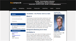 Desktop Screenshot of baucampus.de